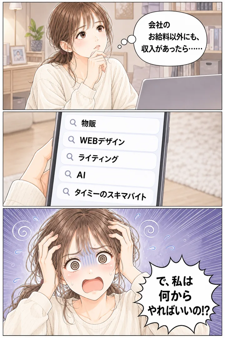 漫画LP「推しのために定時で帰りたいOL VS 今日も仕事を頼んでくる上司」6ページ目